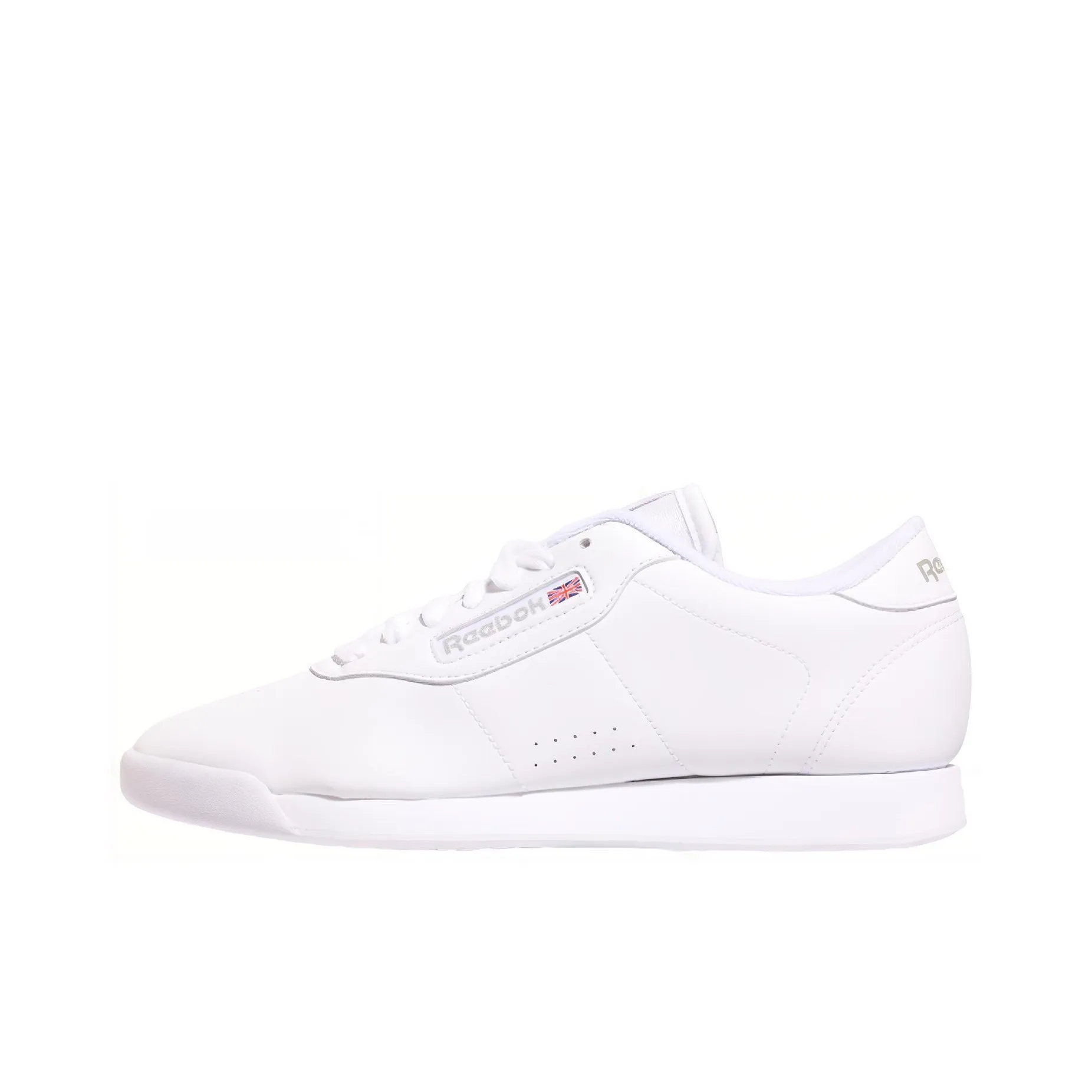 Reebok Амортизация Износостойкие Низкие Кроссовки для скейтбординга Женские Белые