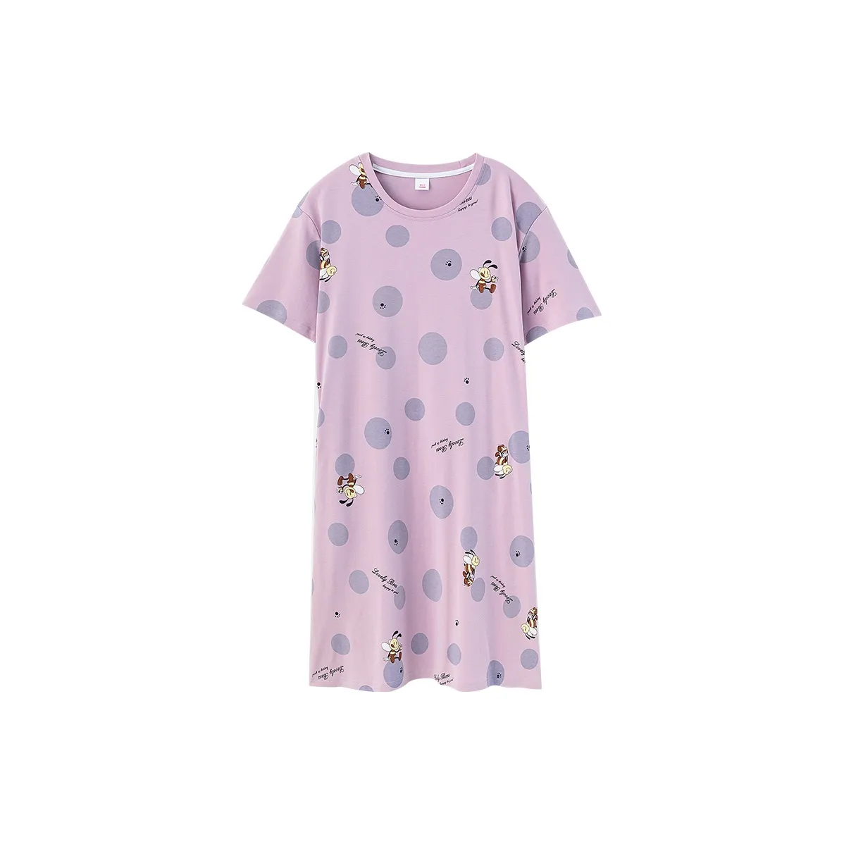 Huggy Kissy Nightgown Women's Light Purple