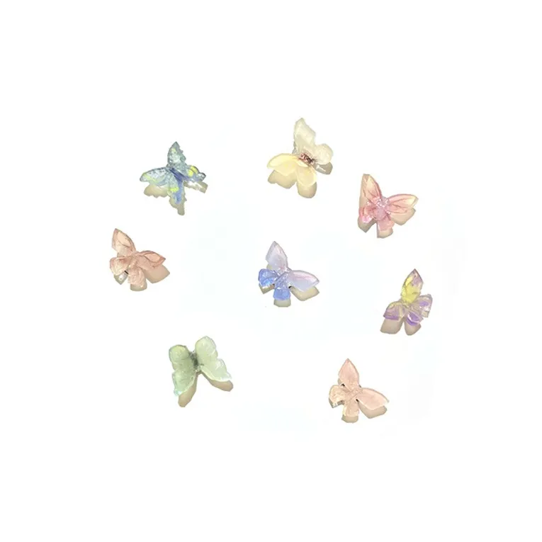 MUYAN Смола 3D Эффект Бабочка Комплект Серьги-гвоздики Женские