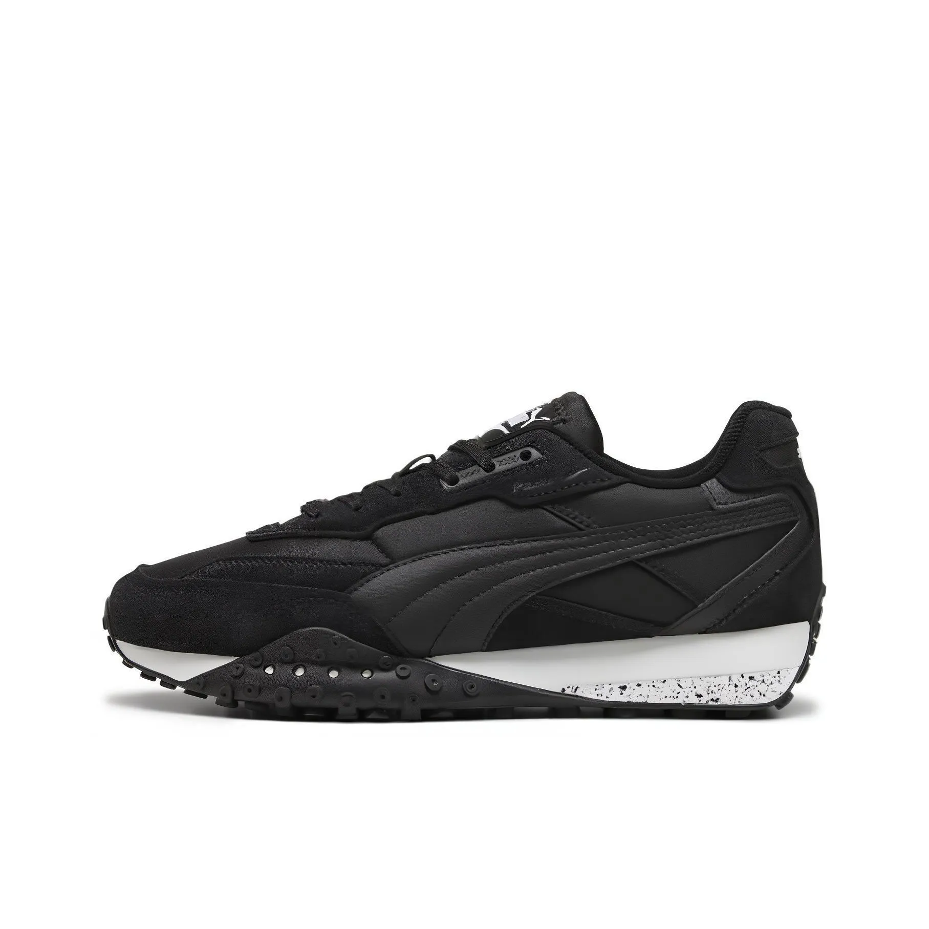 PUMA Blacktop Rider Casual Shoes Unisex Low Top Black