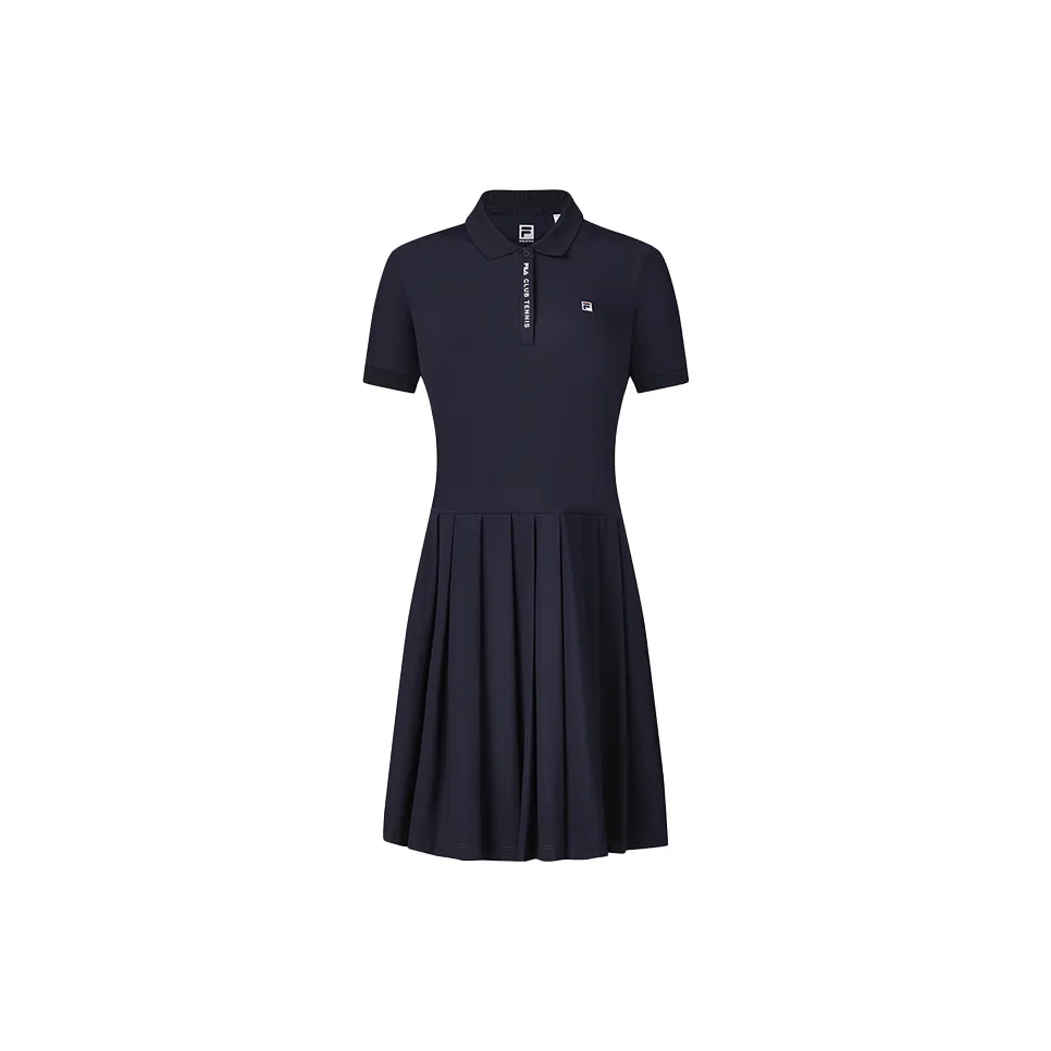 FILA Tennis Og SS24 Short-Sleeved Dresses Women's RD Royal Blue