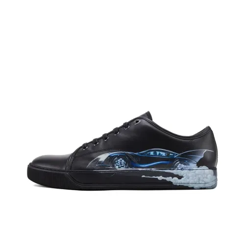 Lanvin DBB1 Кроссовки для скейтбординга Низкие Черные Мужские