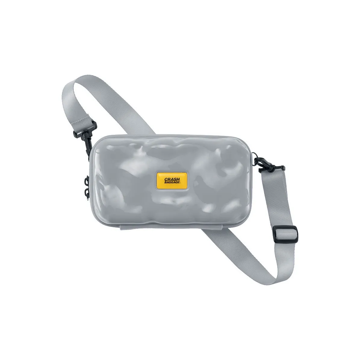 CrashBaggage Блестящий Материал PC Сумка через плечо Унисекс