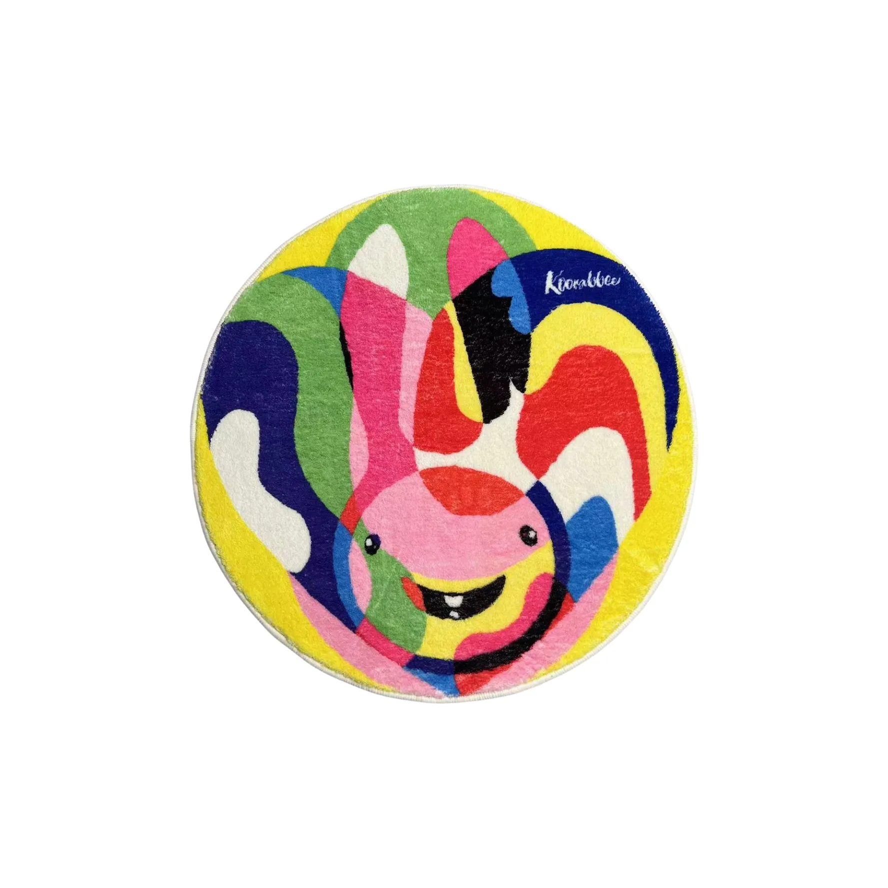 Koorabbee Cool Rabbit Rainbow Multicolor Heart Romantic Heart Artificial Cashmere Товары на основе трендов 80CM