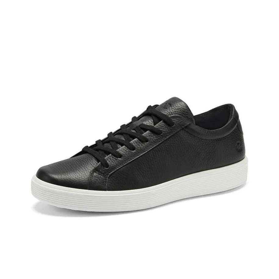 Ecco Soft Cool 60 Anniversary Low Top Stylish Skateboarding Shoes Men's Black