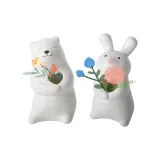 A 내추럴 쌍 [토끼 + 곰돌이]