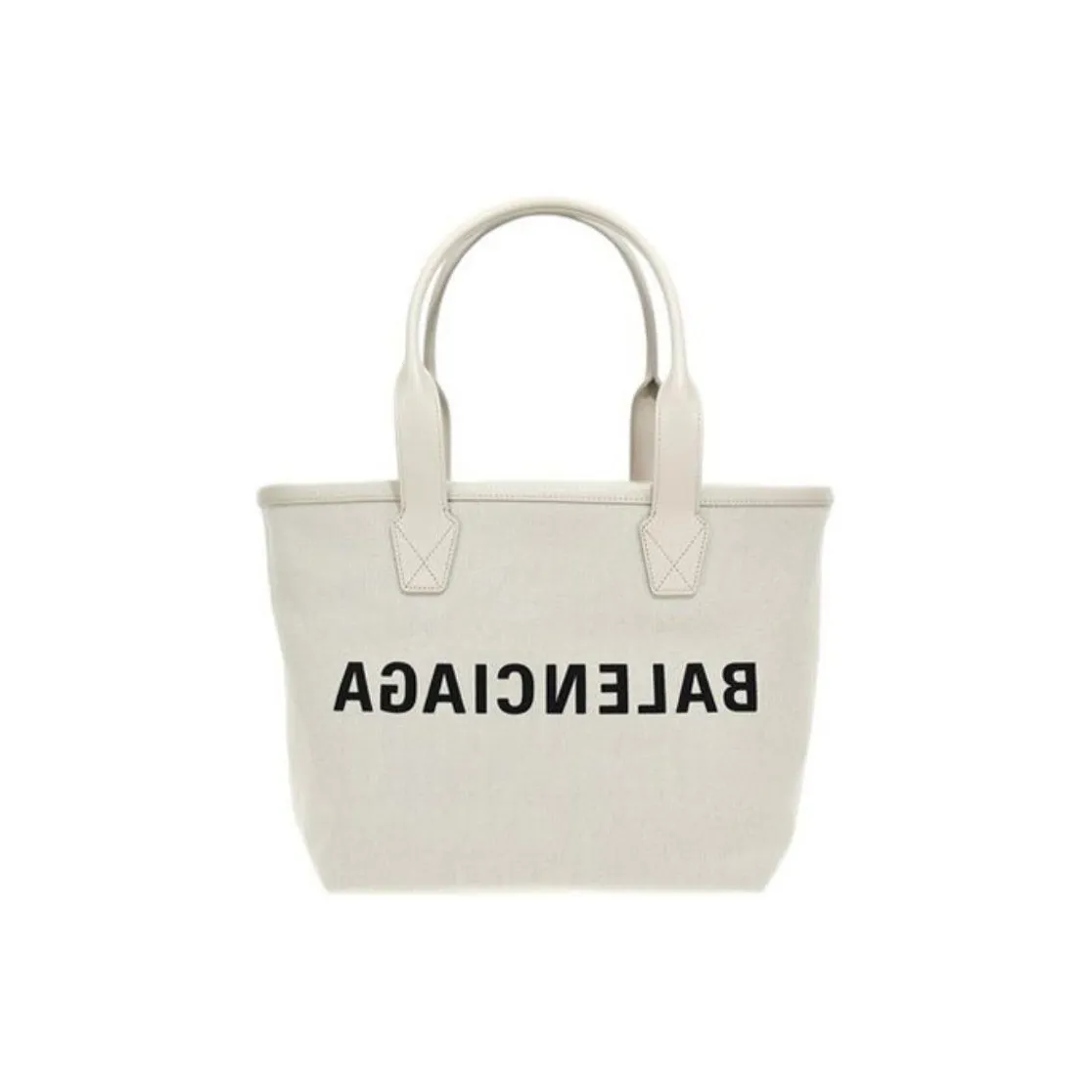 Balenciaga Cow Leather Tote Bag, Shopping Bag, Handbag Women's Light Umber
