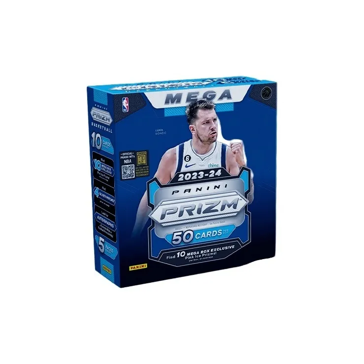 PANINI Prizm Basketball Mega Box NBA Collectible Card, Star Player Card Sports Cards