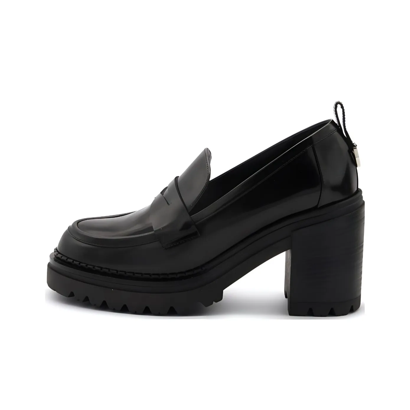 SERGIO ROSSI Joan Almond Toe Slip On Loafers Women's