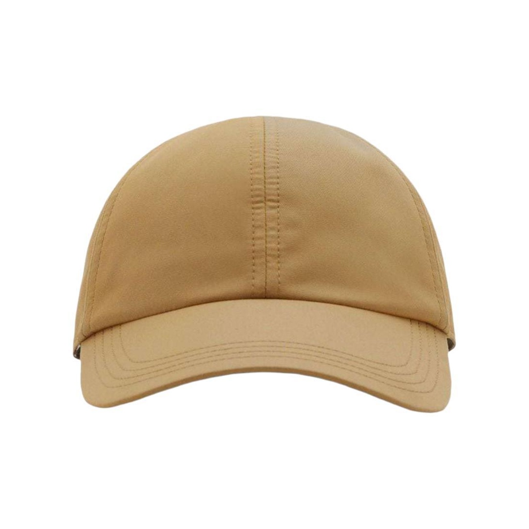 キャップ Burberry FW25 Khaki cotton baseball cap (8110771 C2981) Burberry Baseball cap cotton curved brim | The Fashion Square