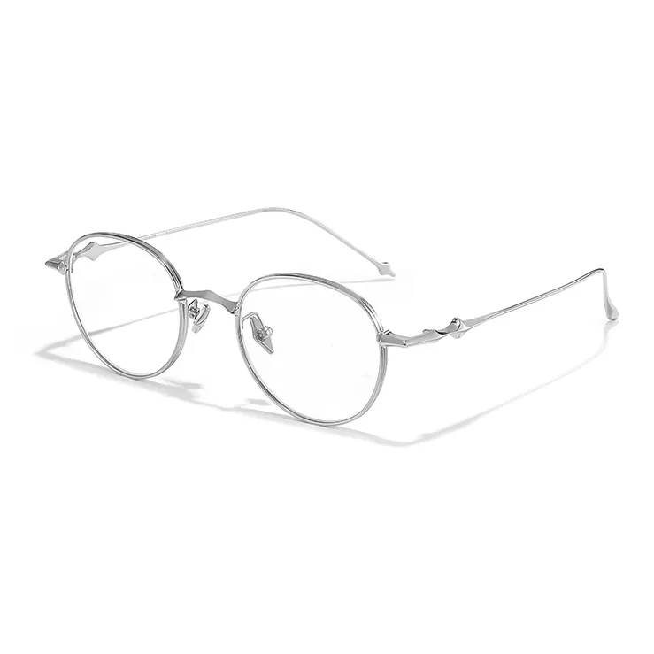 BERTHA Чистый титан Круглые оправы для очков Унисекс