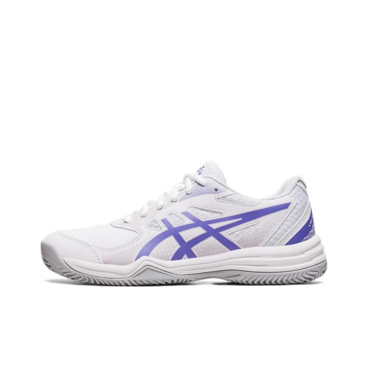 Asics Court Slide 3 Clay Low Top Tennis Shoes Women's White Blue