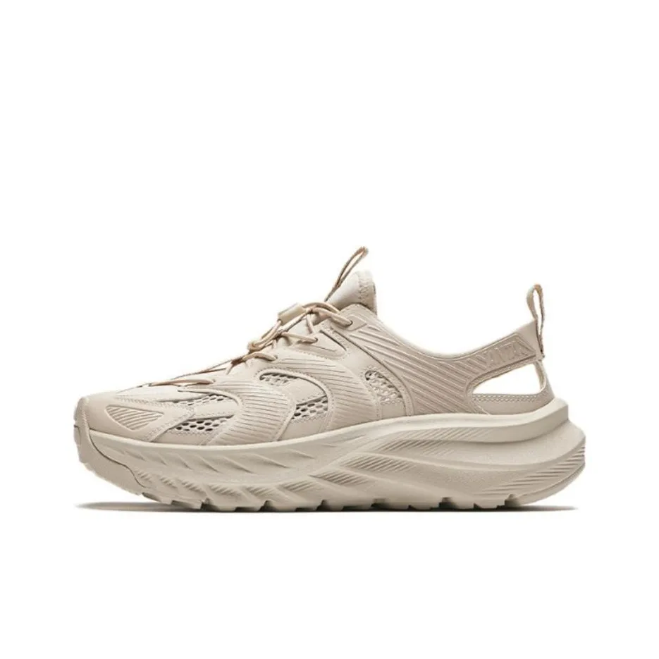 Anta Breathable River Trekking Shoes Men's Ecru