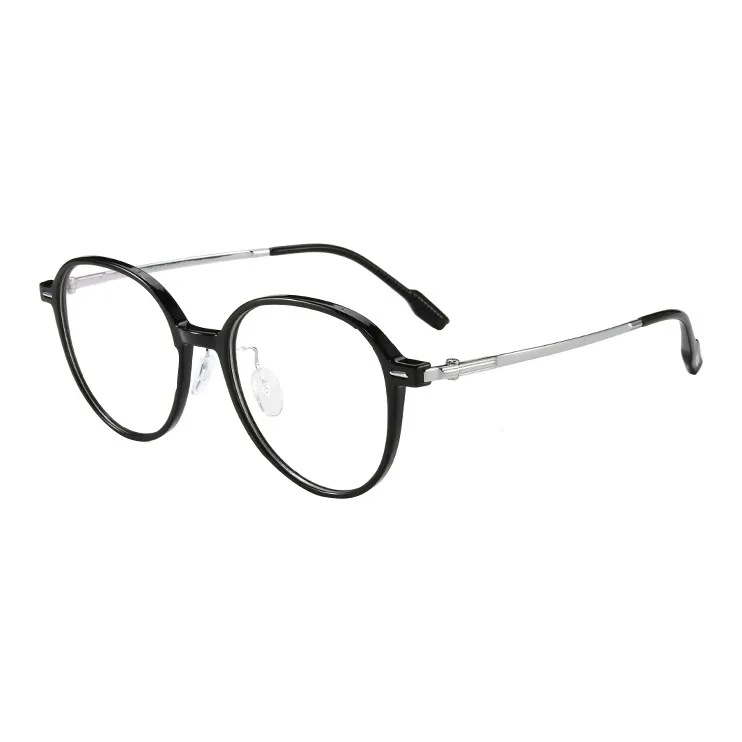 BOONVEII TR Памятный пластик Круглые Оправы для очков Унисекс