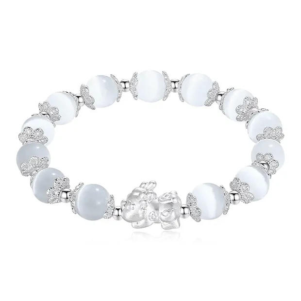 D.K.X Стекло Кошачий глаз Браслеты Унисекс