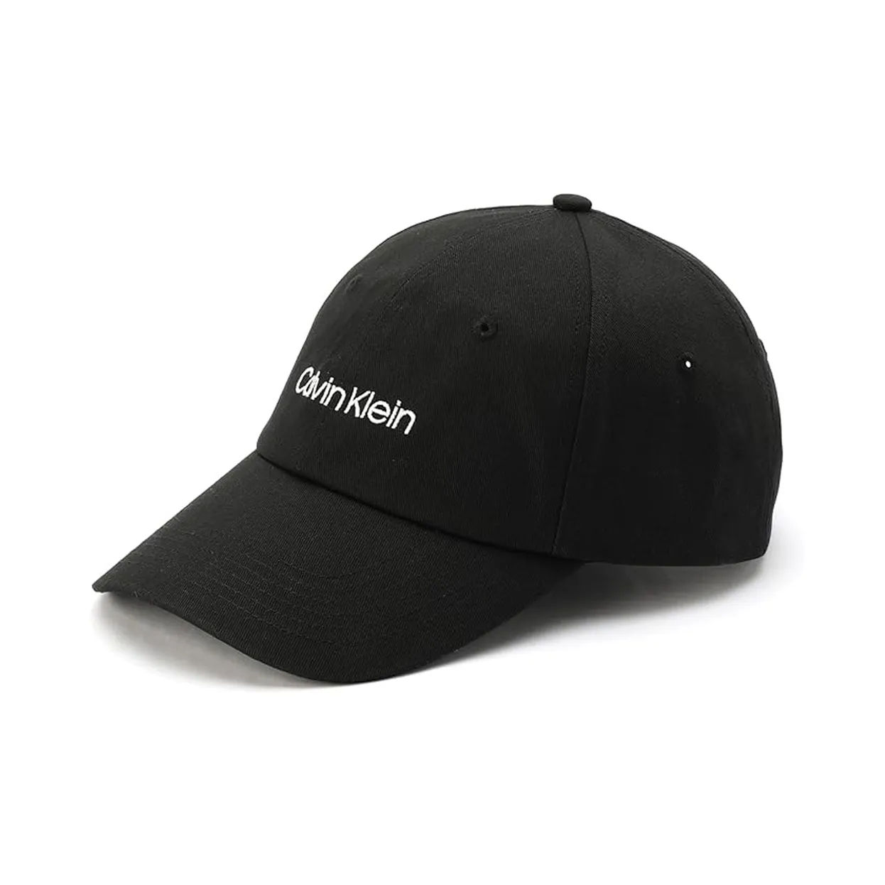 CALVIN KLEIN Cotton Baseball Caps Men's Black