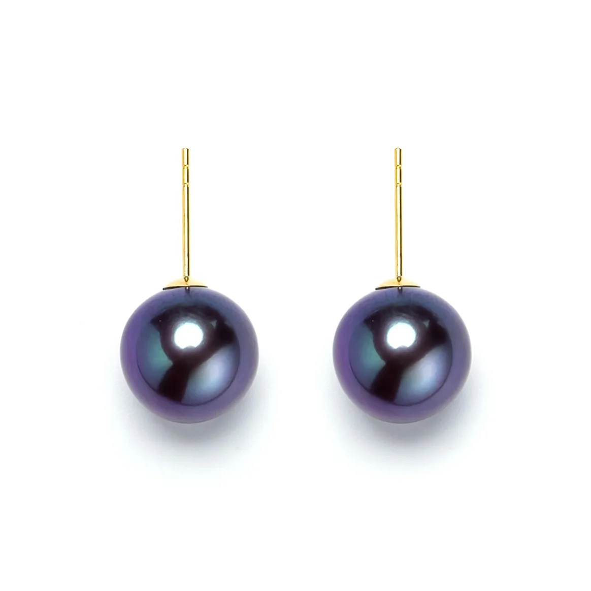 Moon Jewelry S925 Серебряные серьги-гвоздики Жемчужная раковина Женские