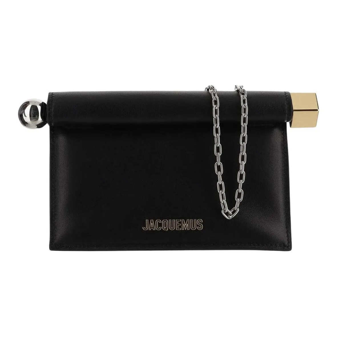 Jacquemus La Petite Pochette Rond Carré Clutch Bag