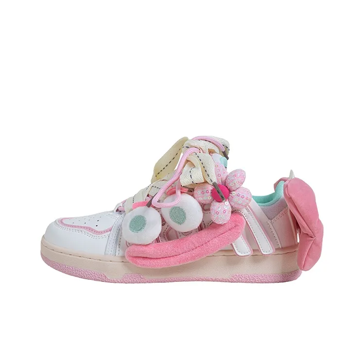 OYNN Young Baby Series Aaah Дофамин Девичий Коробка Противоскользящие Устойчивые к истиранию Низкие Кроссовки для скейтбординга Женские