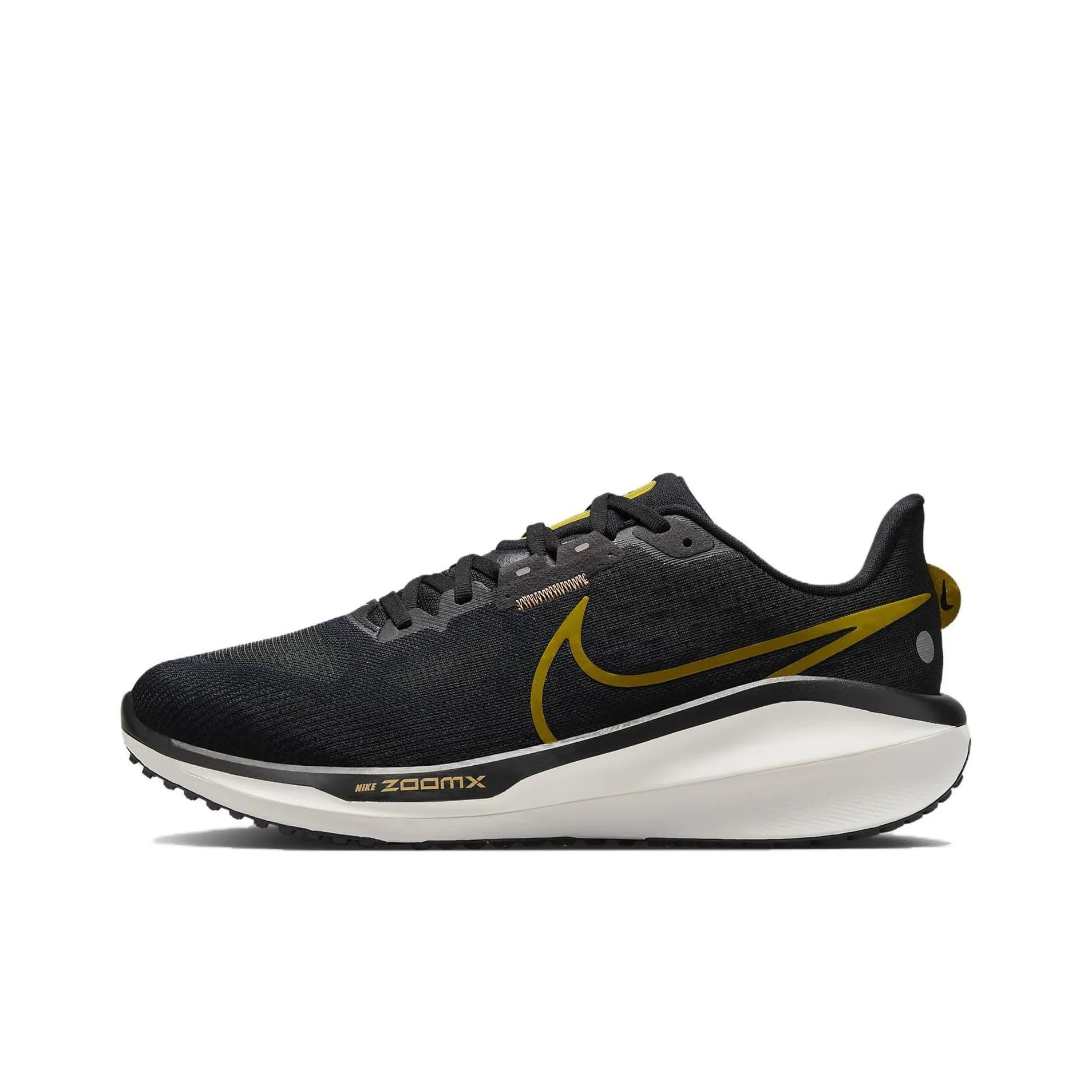 Nike Air Zoom Vomero 17 Устойчивые к истиранию Низкие Беговые кроссовки Мужские Черные