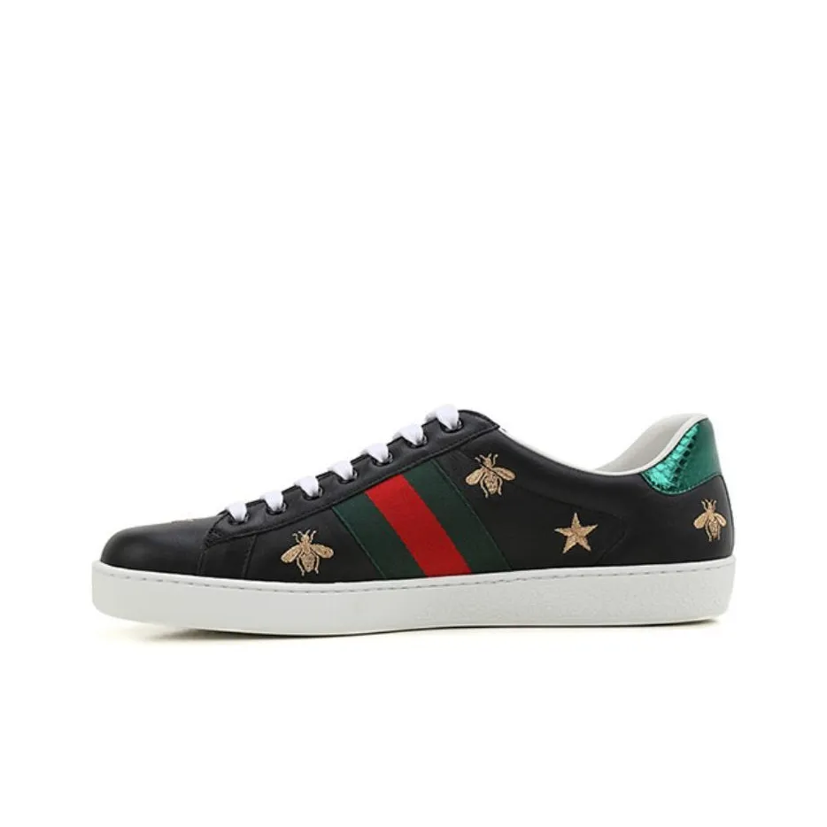 GUCCI Ace Embroidered 'Bees And Stars'