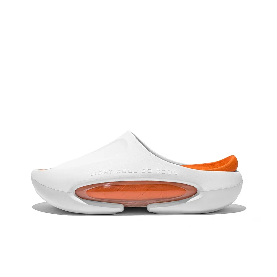 Cool Mamba Series Slip Resistant Massage Cushioning Slide Slippers Unisex Knight White