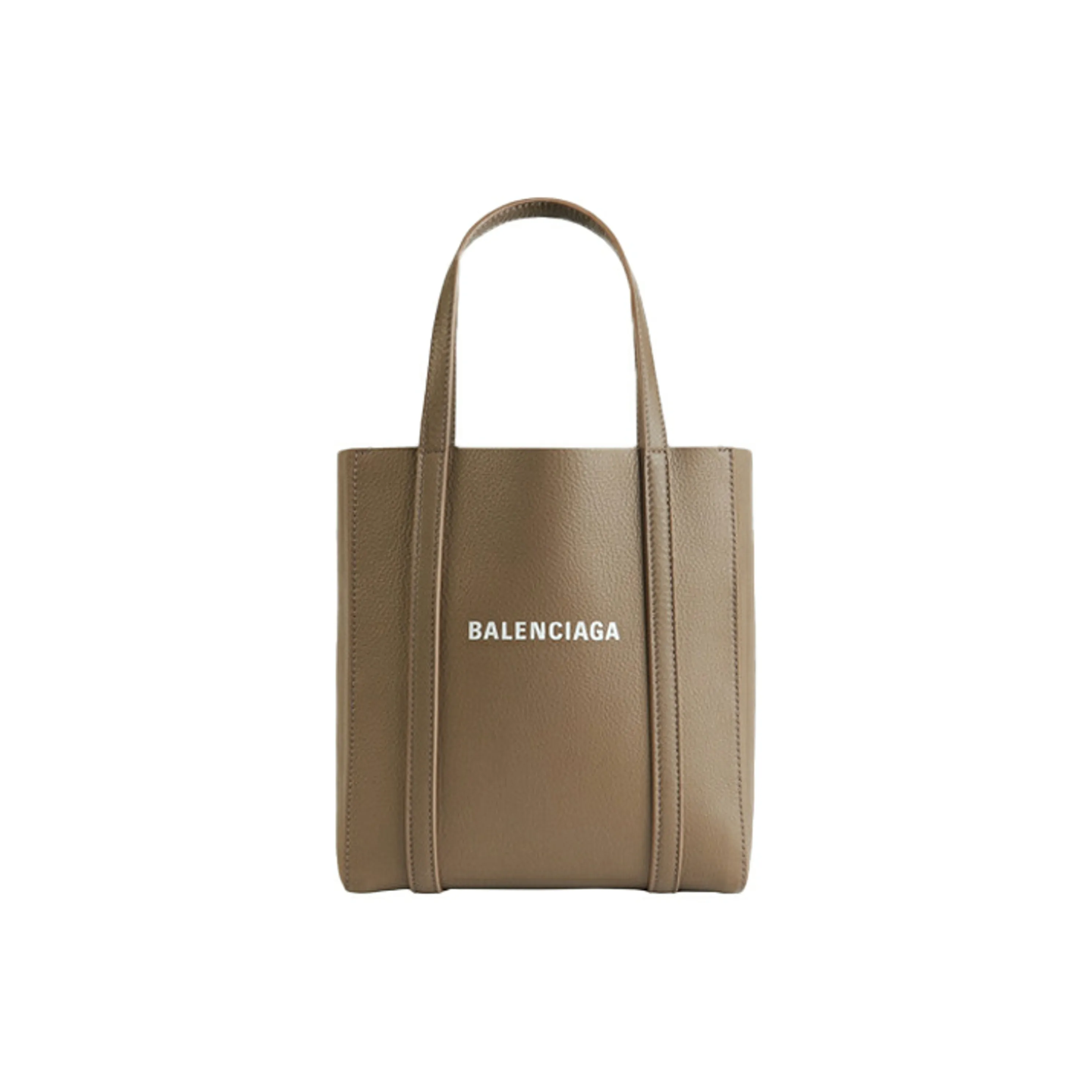 Balenciaga Everyday Cow Leather Tote Bag Crossbody Bag Shopping Bag Extra Small Women's Brown
