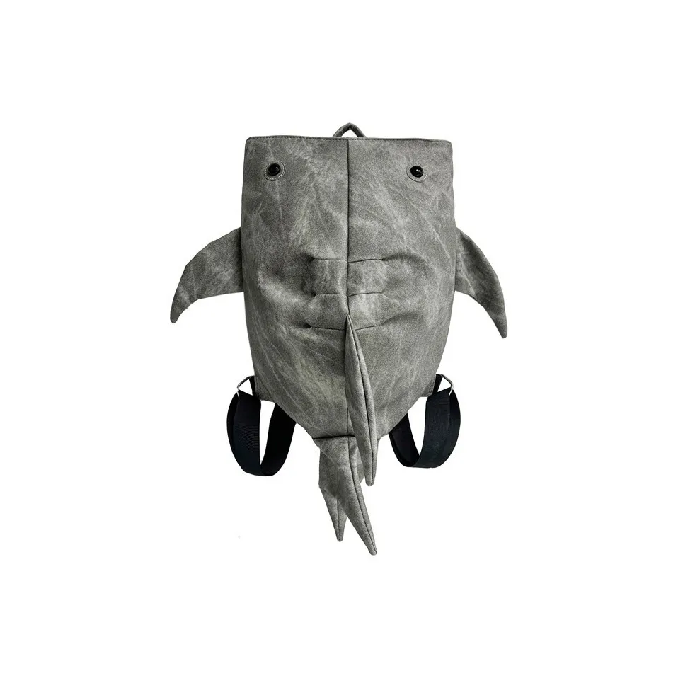 Dusen Kangaroo Denim Backpack Unisex Light Серый Темно-серый Синий Кофейный