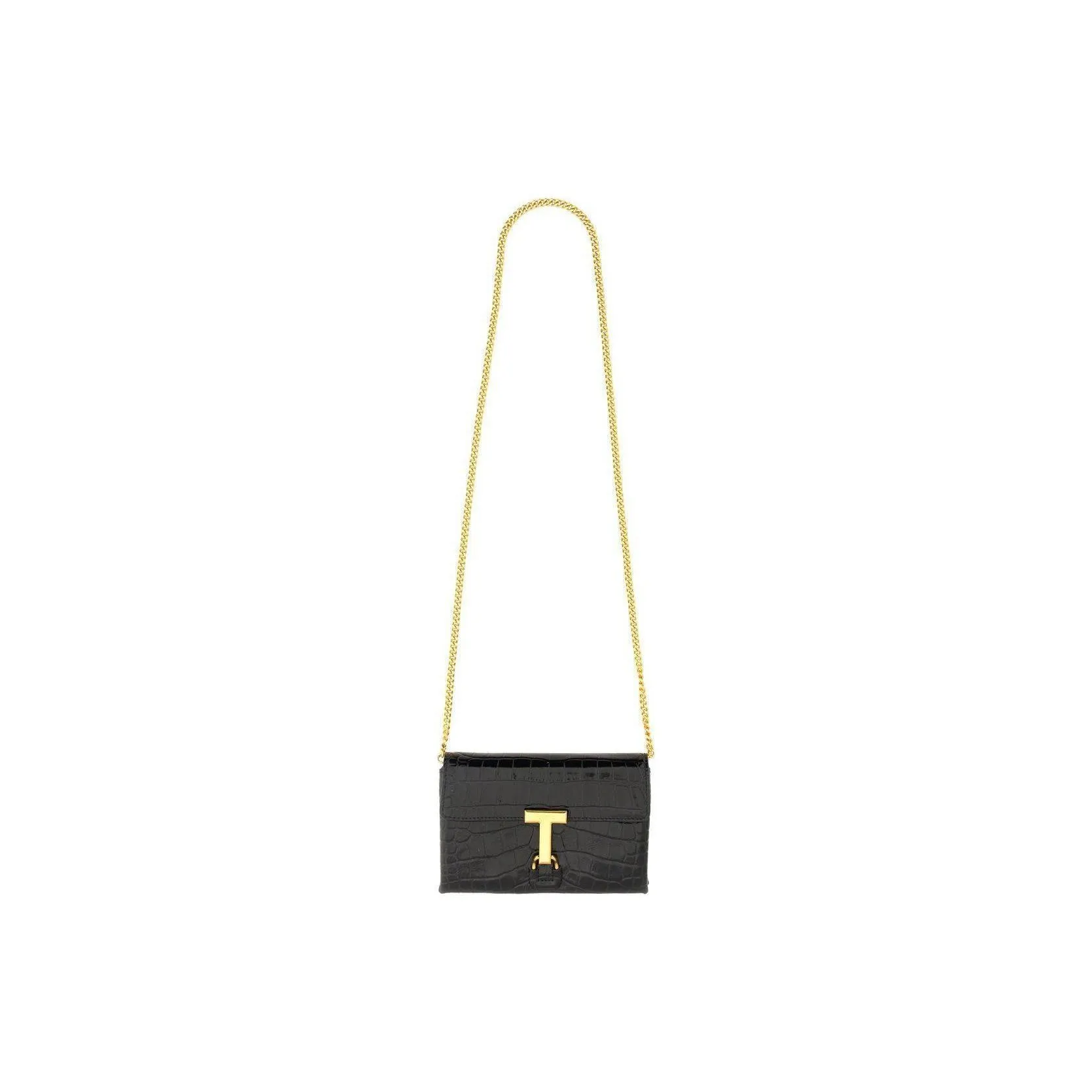 TOM FORD Monarch Embossed Mini Crossbody Bag