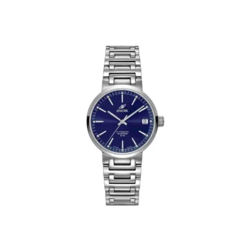 ENICAR Механический Movement Женские часы 33 мм Синие