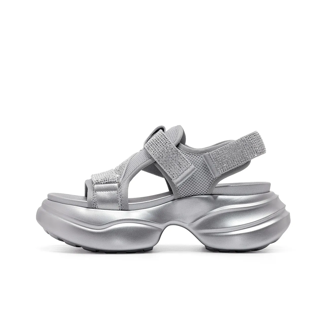 C°BANNER Пляжные сандалии Женские Серебряные