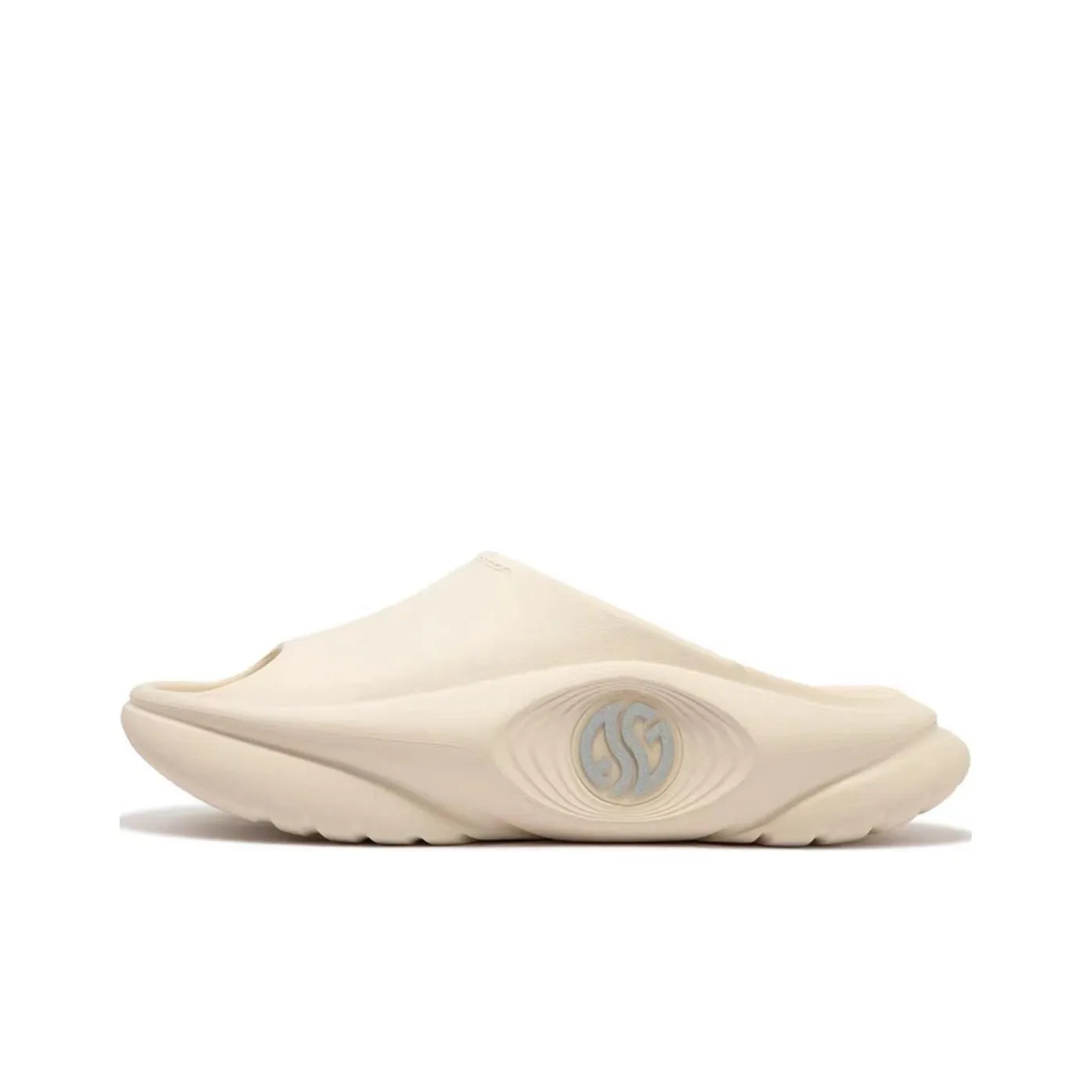 361° Slip Resistant Abrasion Resistant Slide Slippers Men's Beige Gray