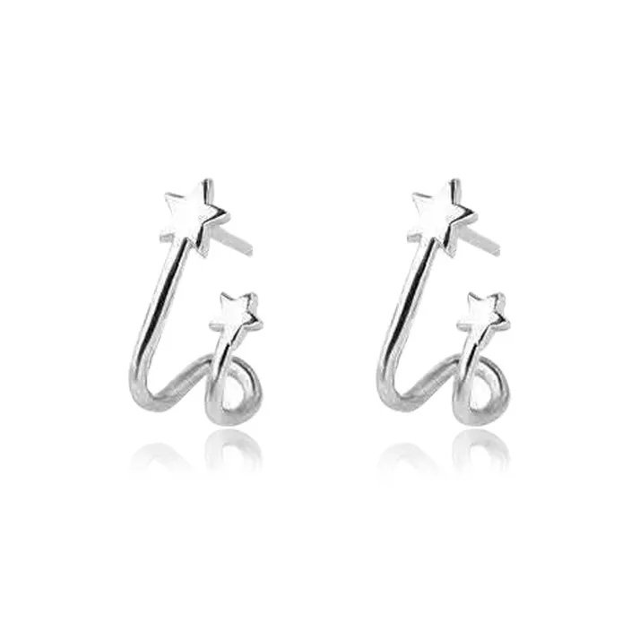 RINGLOVE Сплав Нижняя заколка Серьги On Женские