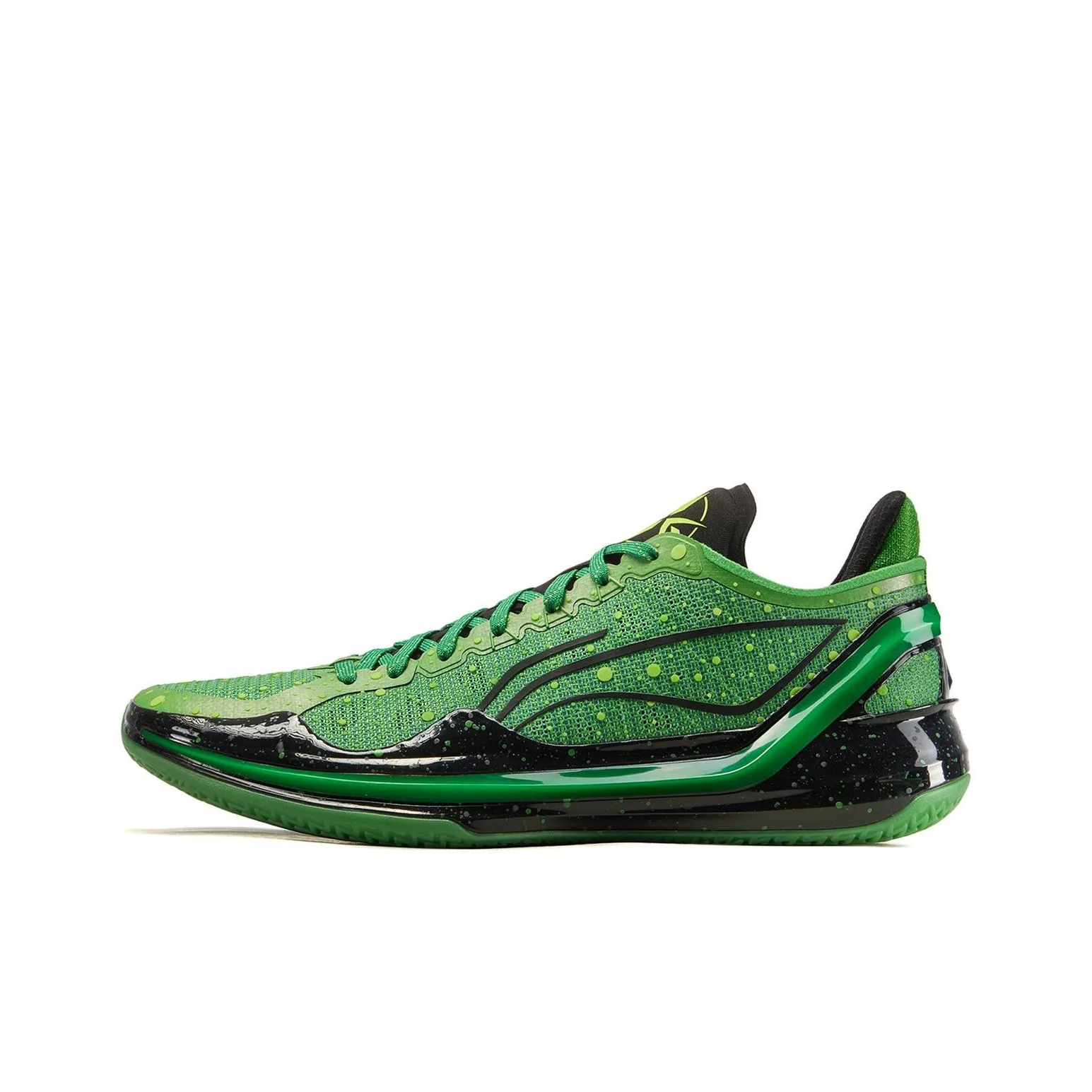 LINING Blade 4V2 Basketball Shoes Men's Low Top Grass Green/Scallion Green