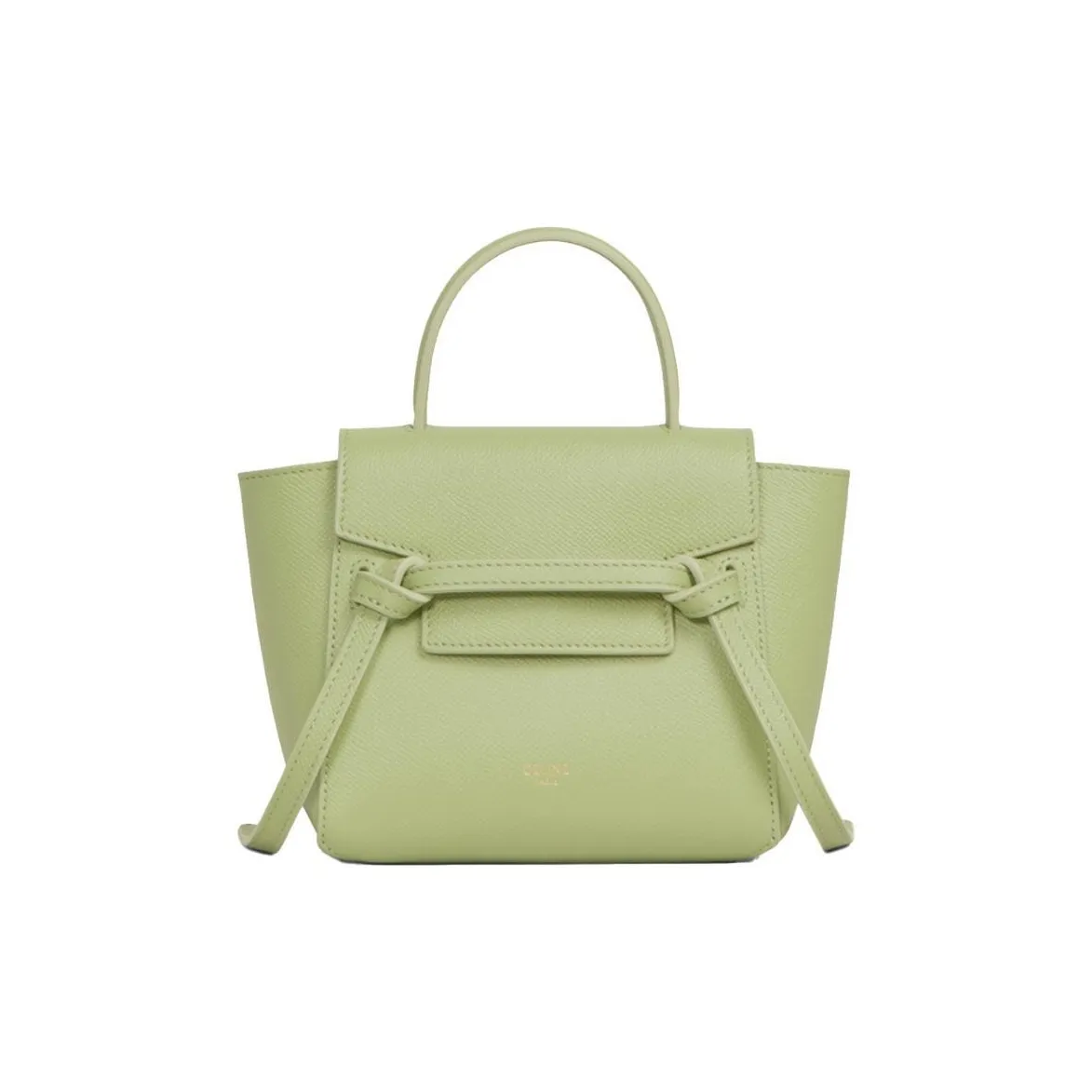 CELINE Belt Grained Calfskin Catfish Bag Shoulder Bag Crossbody Bag Handbag Pico Women's Multicolor