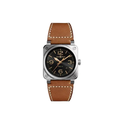 BELL & ROSS Автоматический Механический Часы Мужские Movement 42 мм Черные