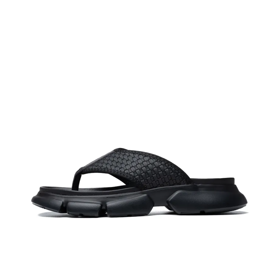 GZZ Шлепанцы Мужские Черные