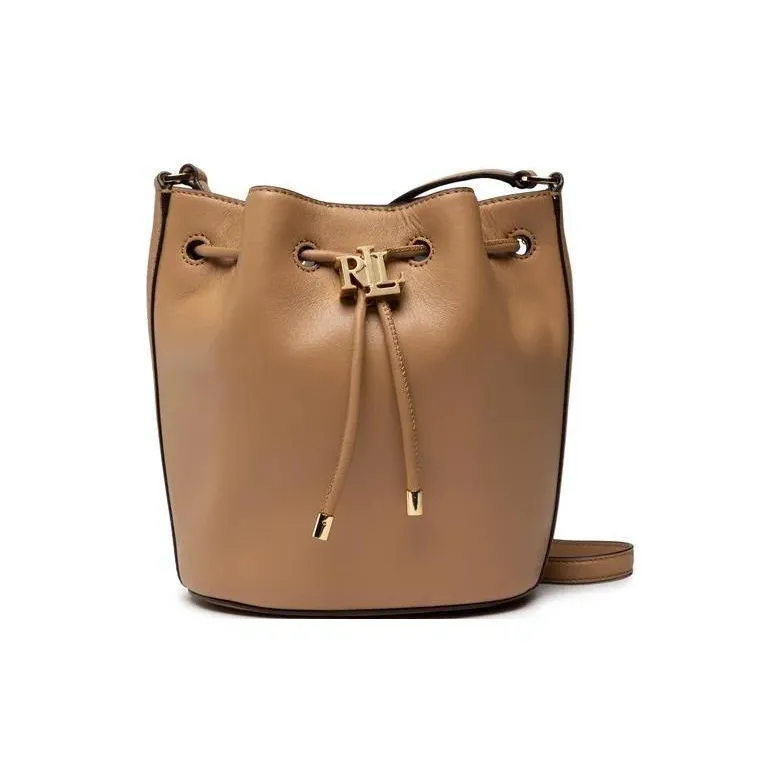 Ralph Lauren Кожа Сумка через плечо Сумка на плечо Средняя Женская CAMEL