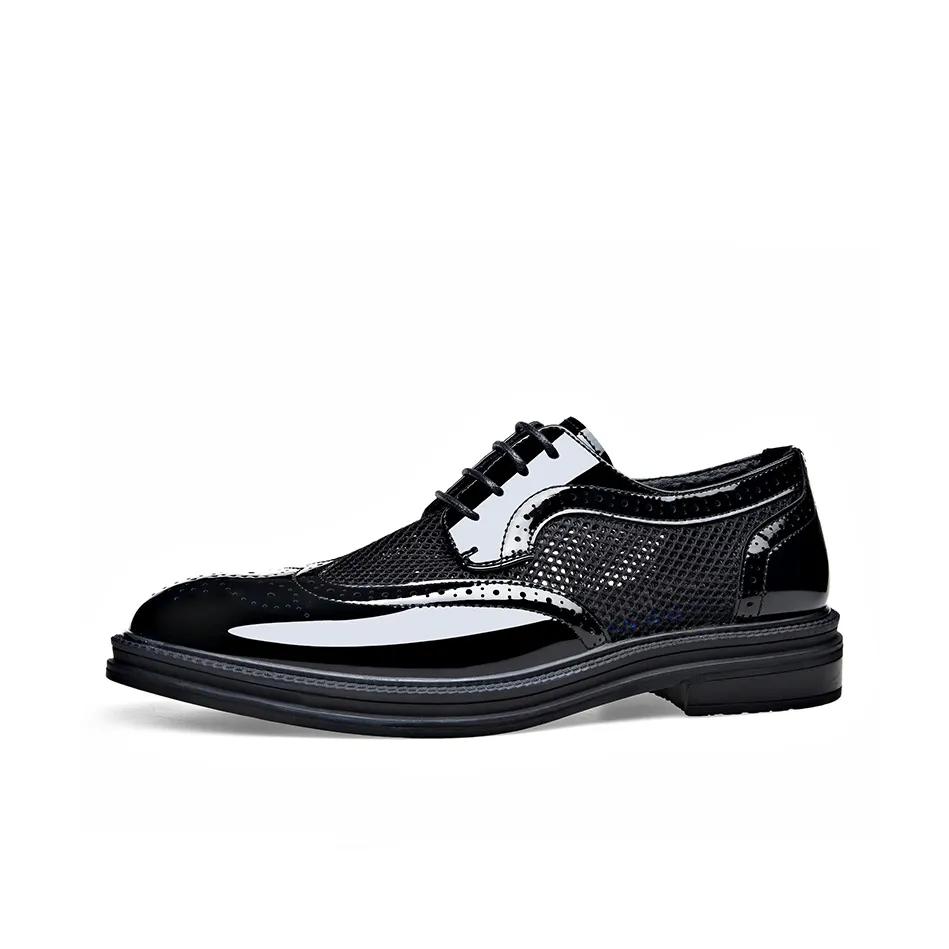 LUOMAIKE Dress Shoes Men Low-Top