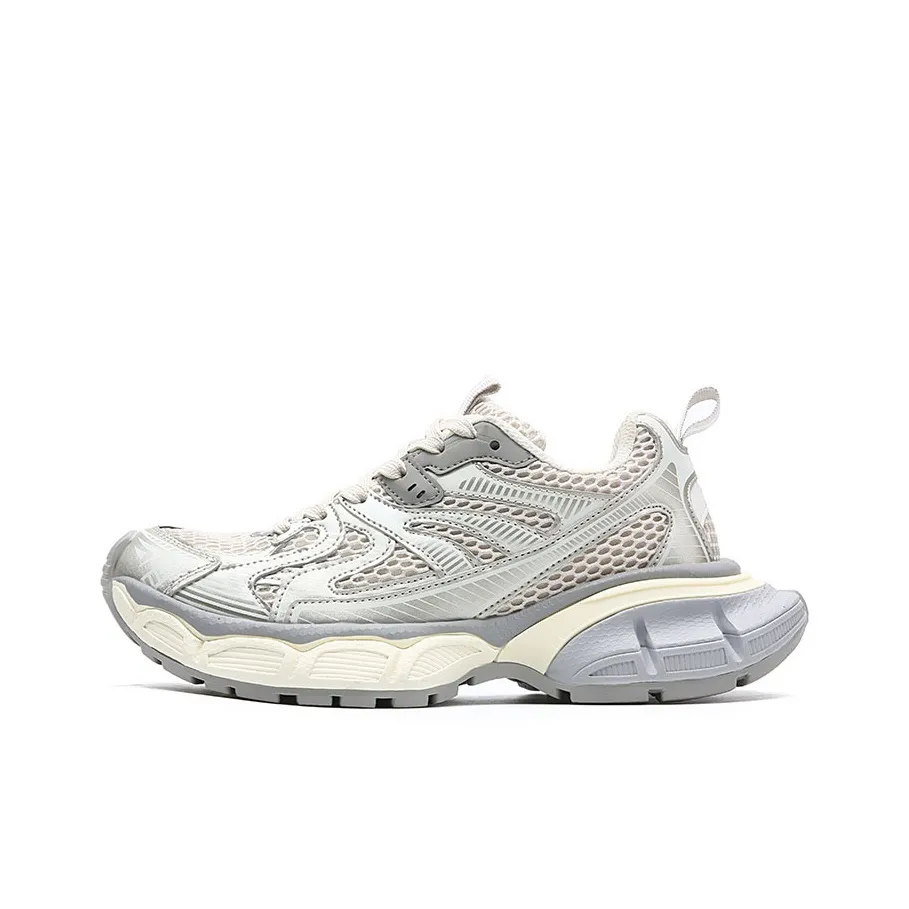 BANGNEY Anti Slip Wear Resistant Breathable Height Increasing Low Top Chunky Sneakers Unisex