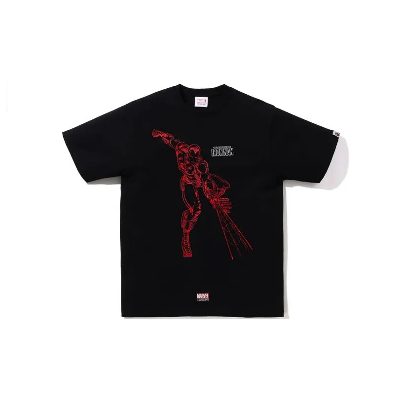 Bape X Marvel Comics Iron Man T Shirt