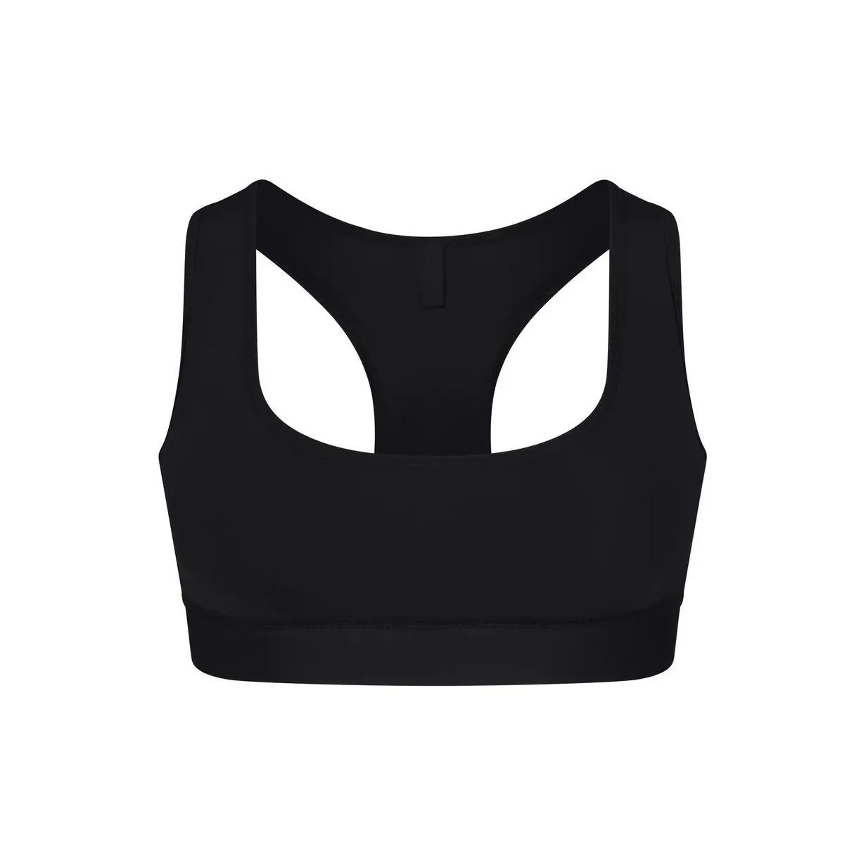 SKIMS TRACK RACERBACK BRALETTE Bra Women's ONYX/Onyx