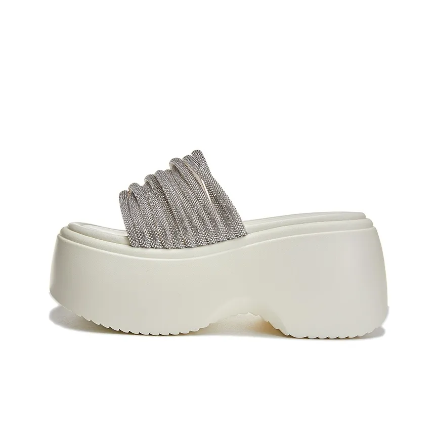 Egger Bird Rhinestone Quick Dry Slide Slippers Women's