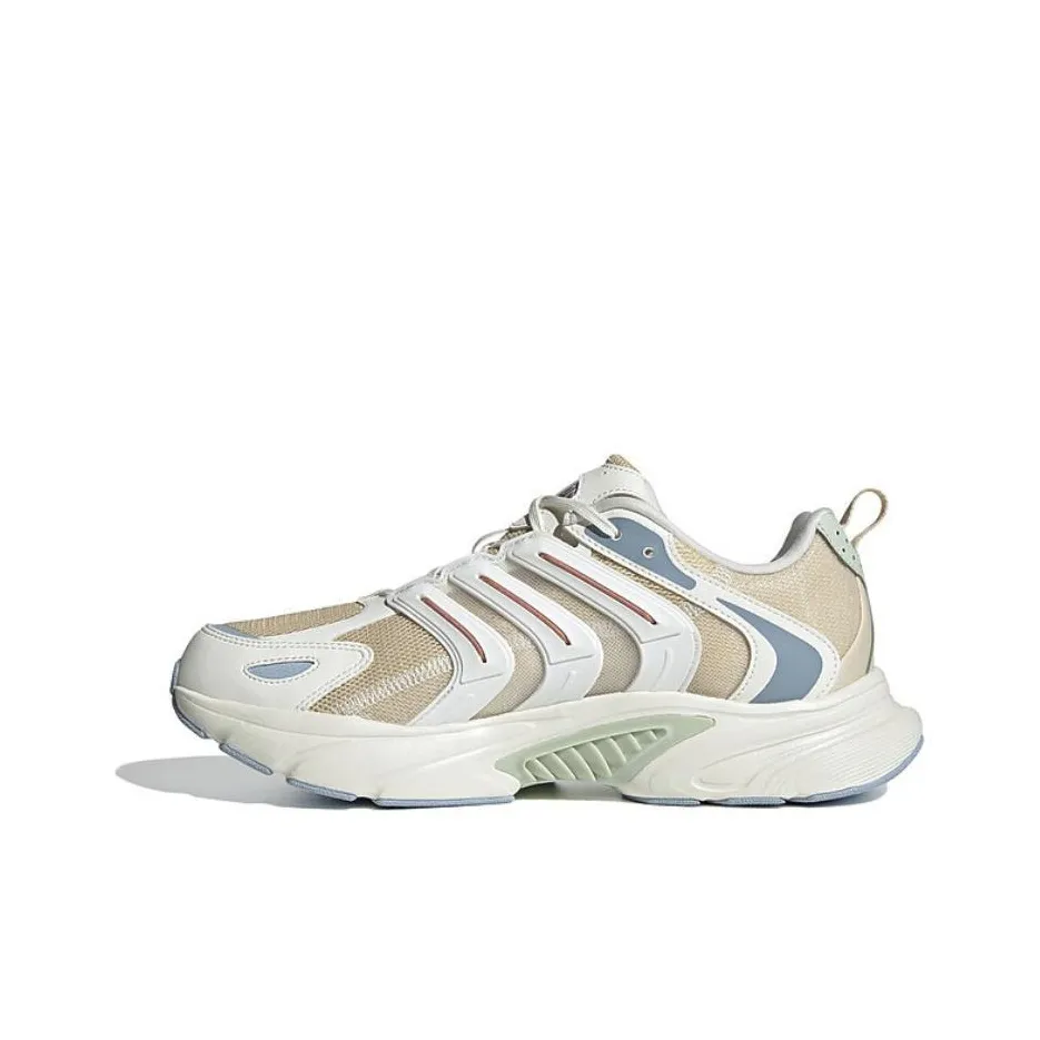 Adidas Climacool Series Амортизация Износостойкие Низкие Кроссовки для Бега Унисекс Белый-Коричневый
