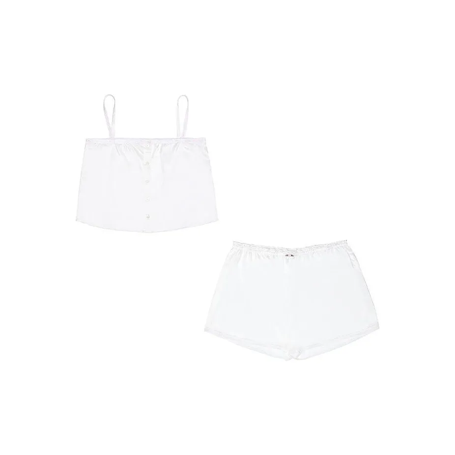 SILKY MIRACLE Pajama Set Women's White
