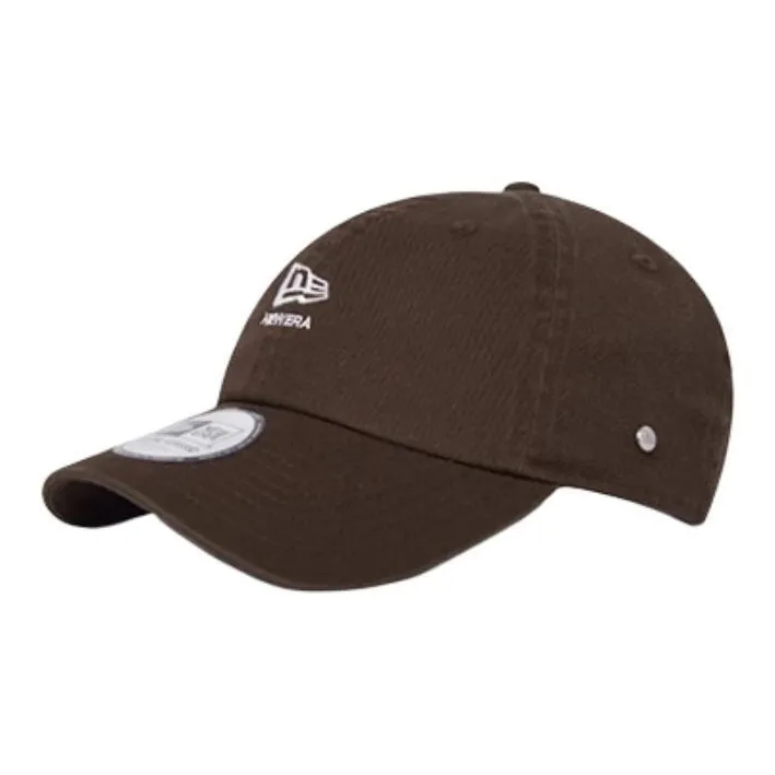 New Era Хлопковые кепки унисекс кофейного цвета
