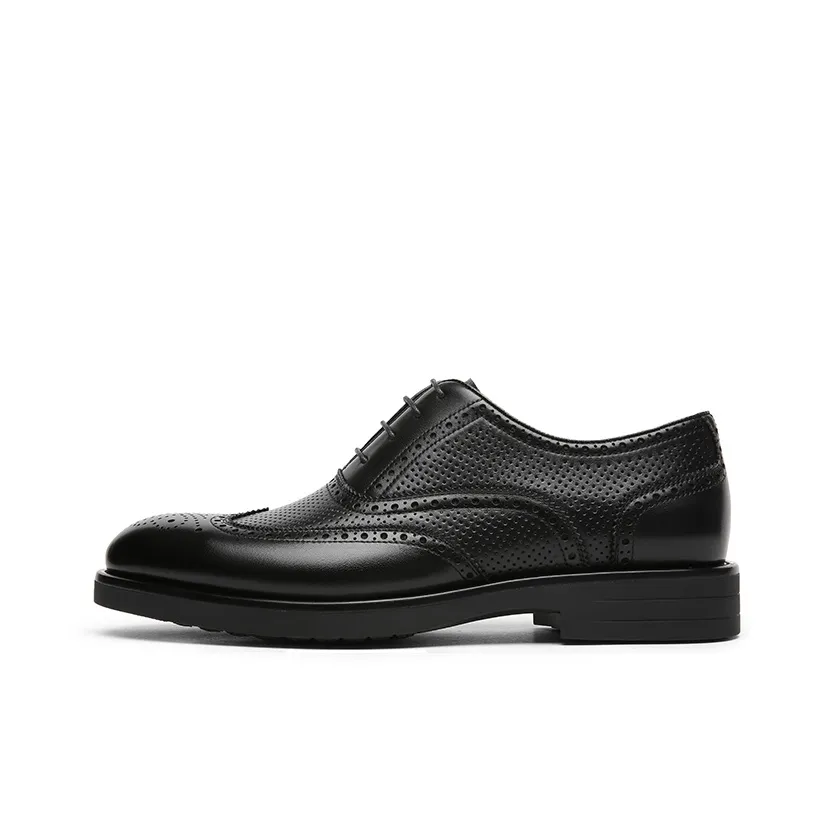 GOLDLION Dress Shoes Men Low Top