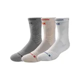 3팩 세트 - Bull 허벅지 양말 (화이트+그레이+카키)