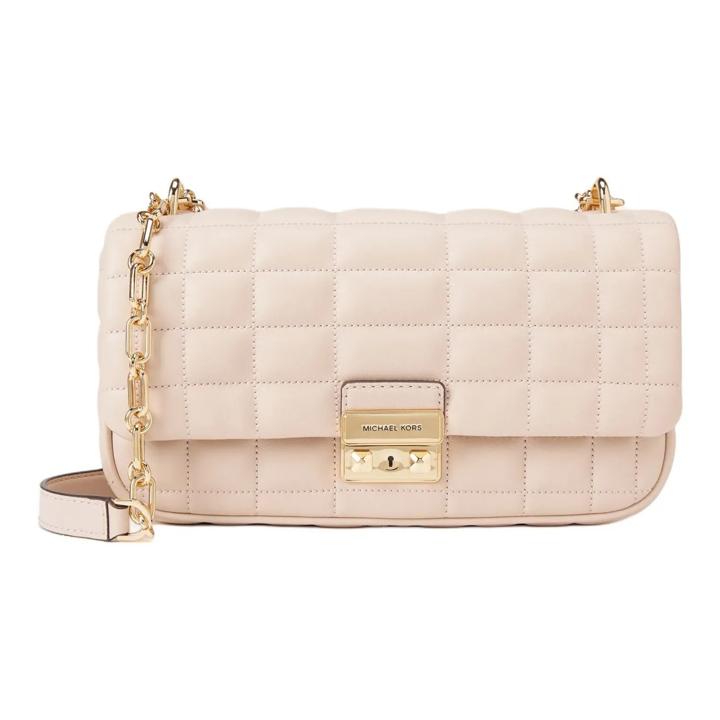 MICHAEL KORS Овчина Сумка через плечо Сумка на плечо Большая Женская Нюдово-розовая