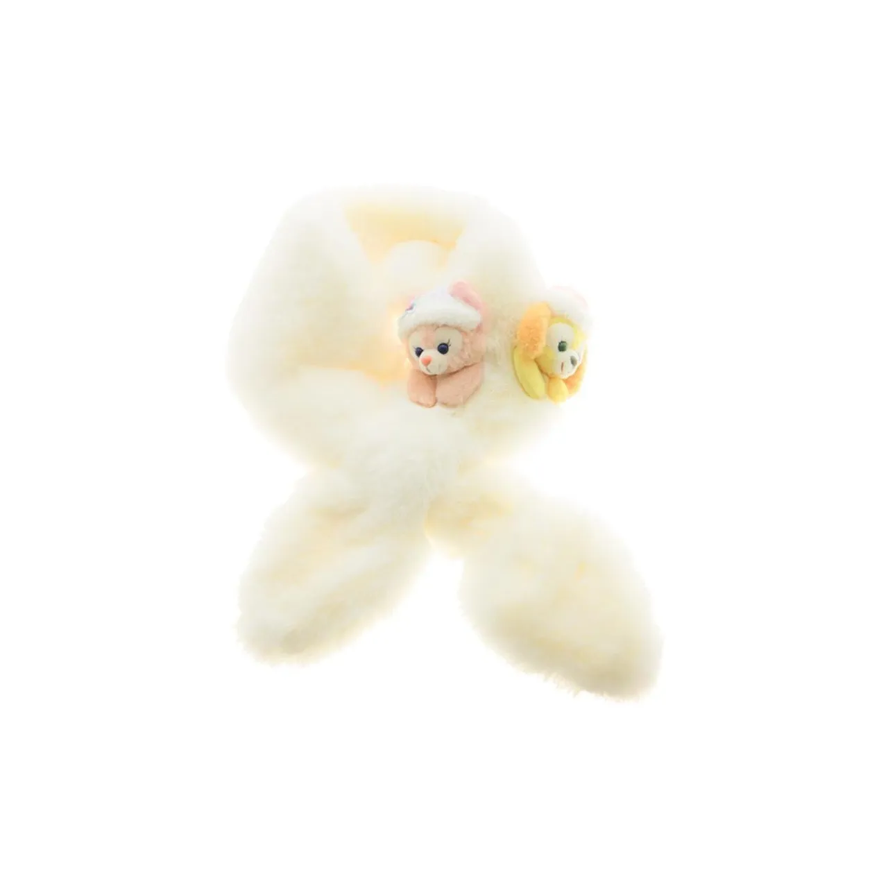 Disney Winter LinaBell CookieAnn, 3D Effect Plush Doll Head, Scarf Doll Products